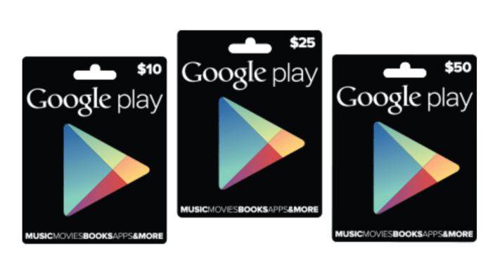 Google Play Gift Cards