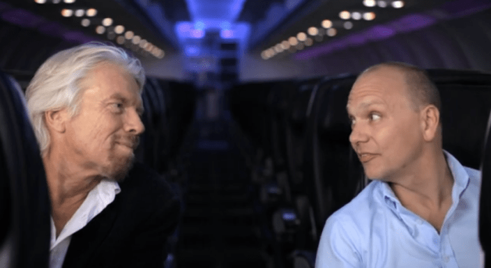 Richard Branson and Tony Fadell