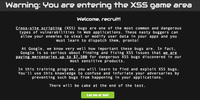XSS-Game