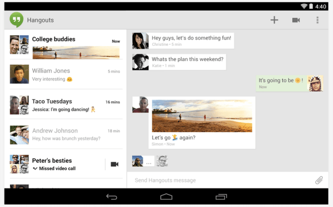 Hangouts