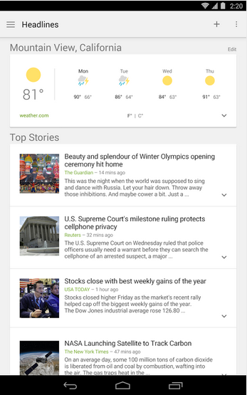 News & Weather