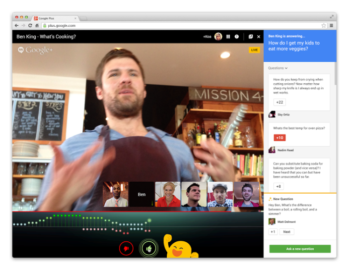 Applause-Hangouts