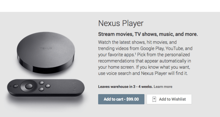 Nexus Player