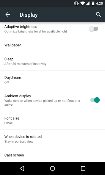 Nexus-Screen