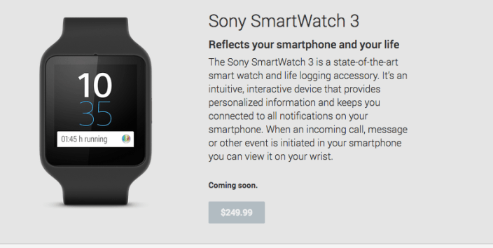 Sony-watch
