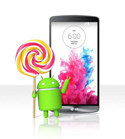 LG G3 Android Lollipop