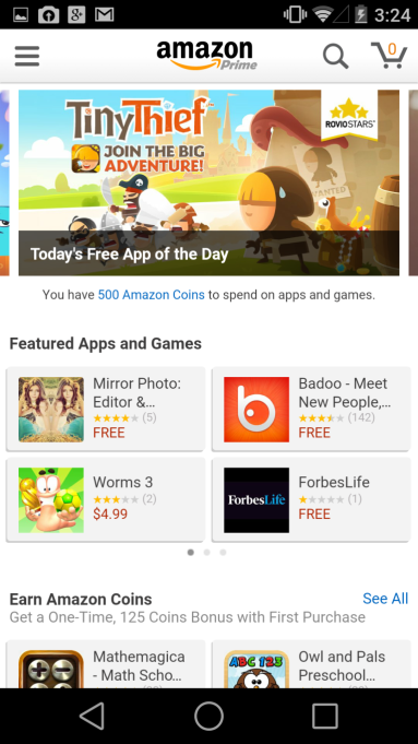 Amazon App Android