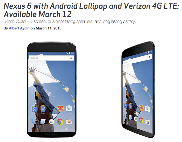 Verizon-Nexus 6