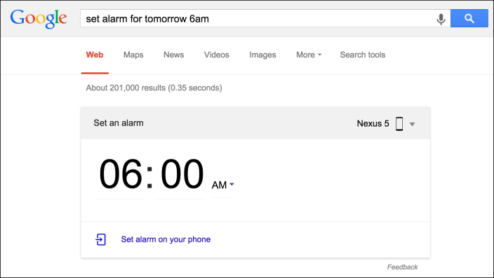setalarm