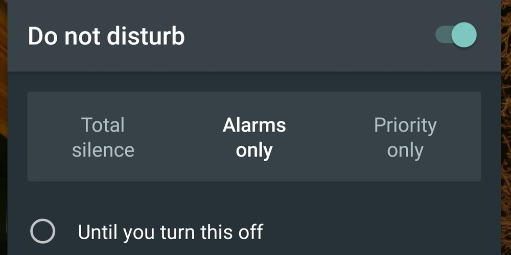 do-not-disturb