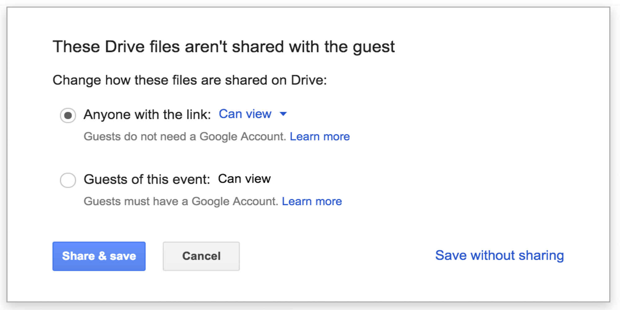 Google-apps-sharing