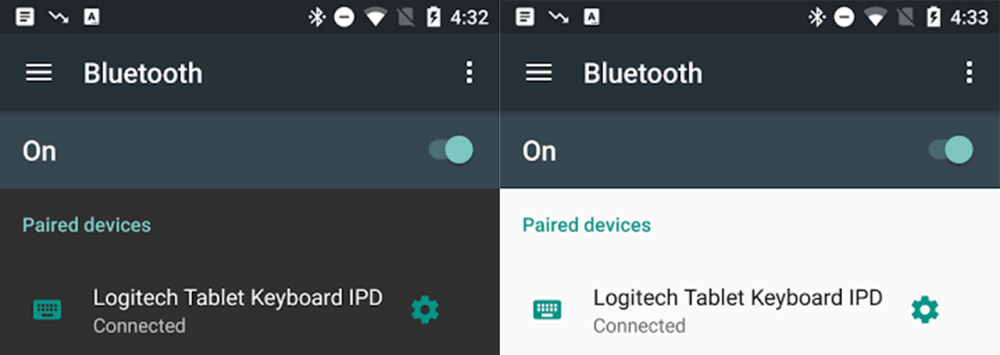 Hamburger Menu Android N