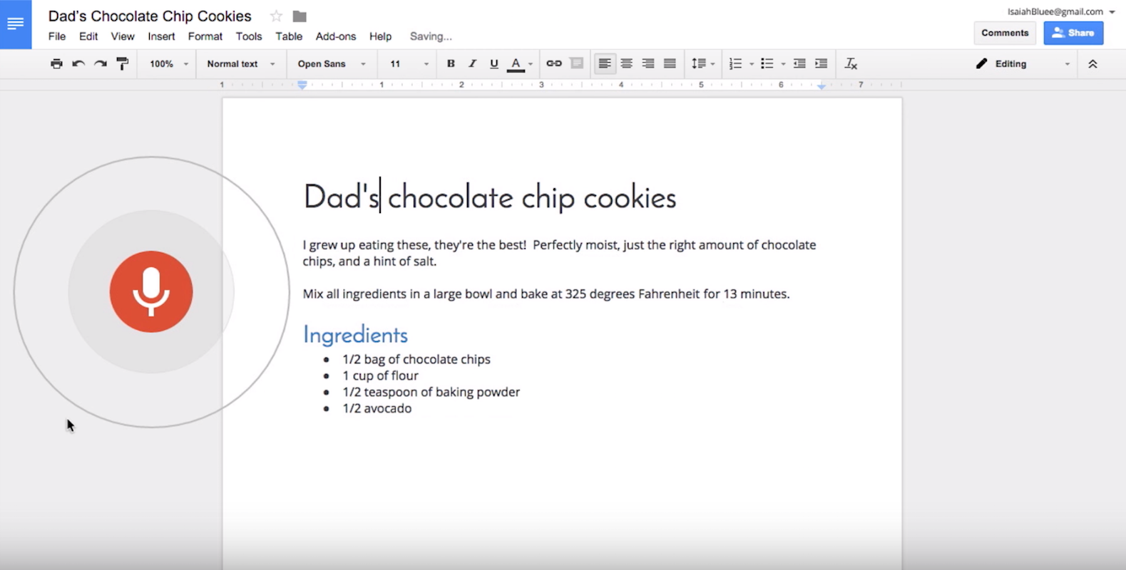 Google-docs-voice-editing
