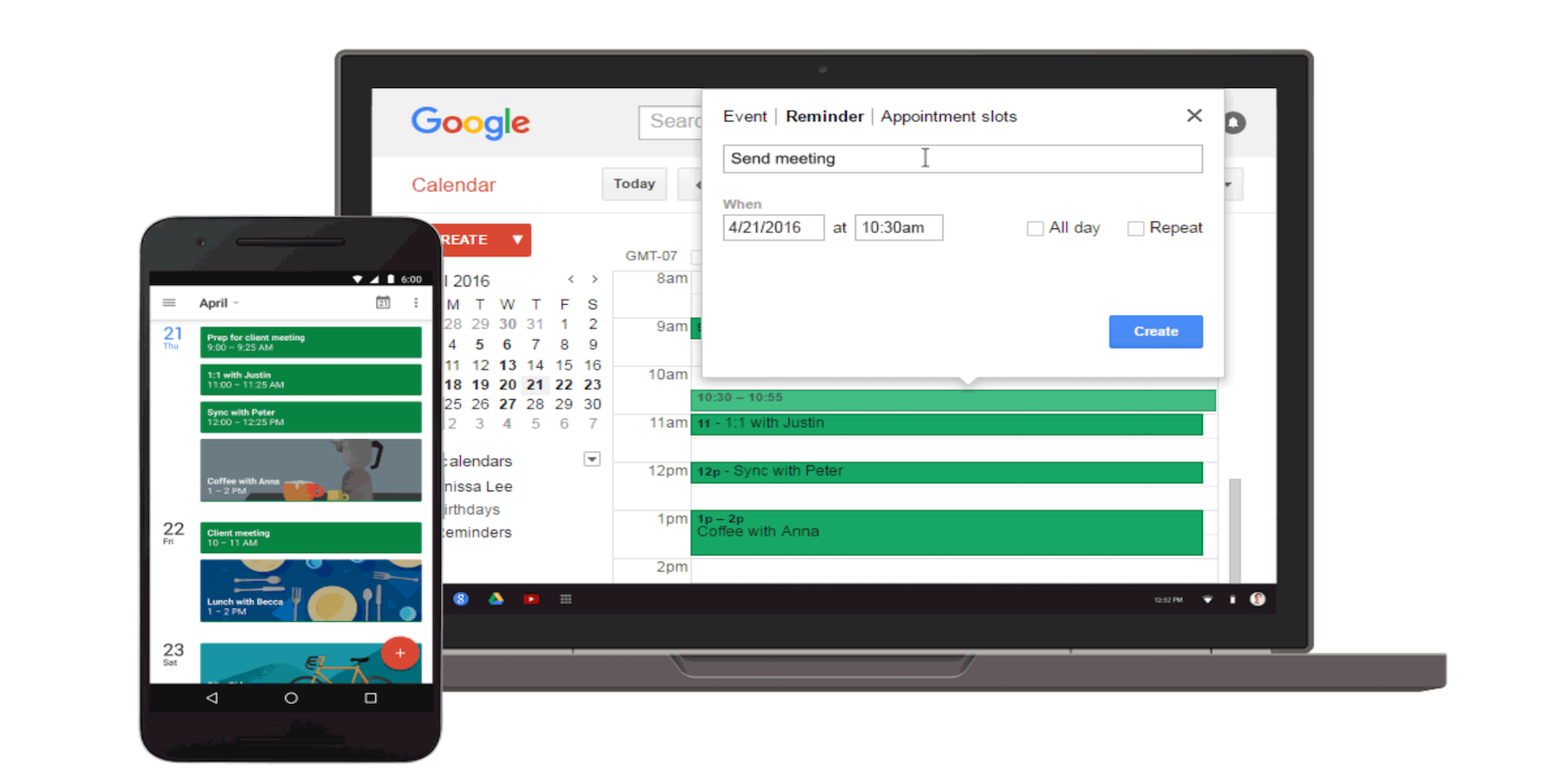 Google-Reminder-Calendar