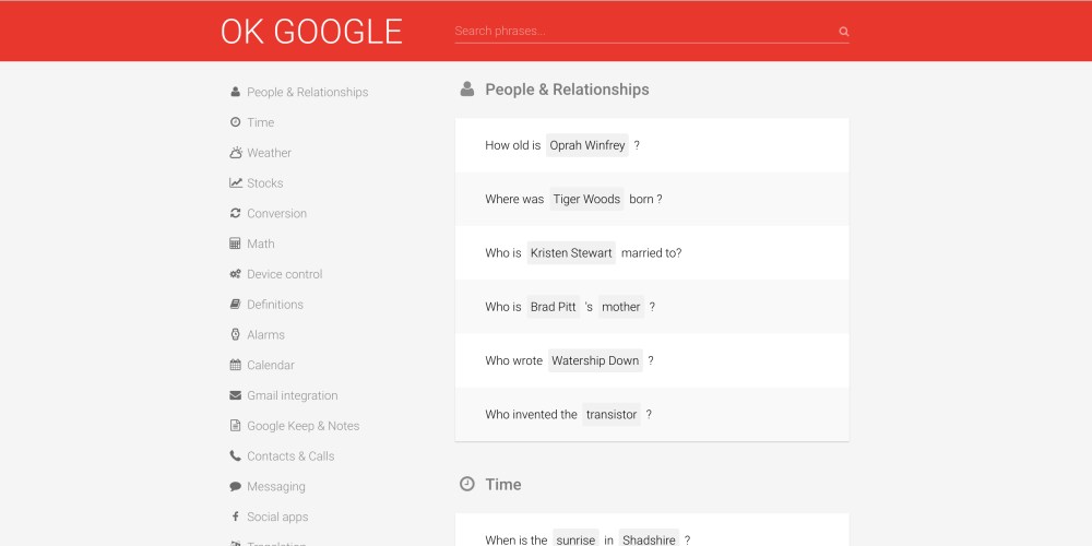 Ok Google.io