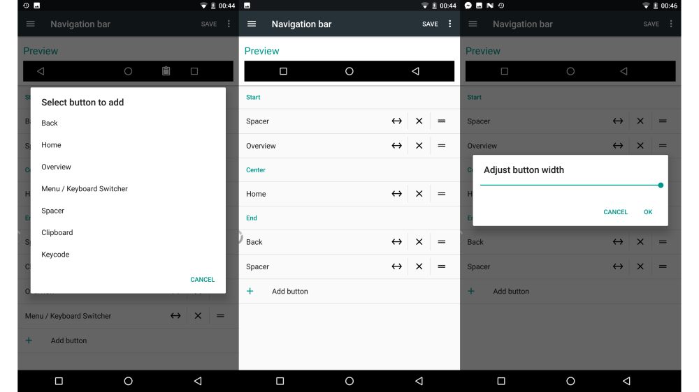 Nougat Navbar