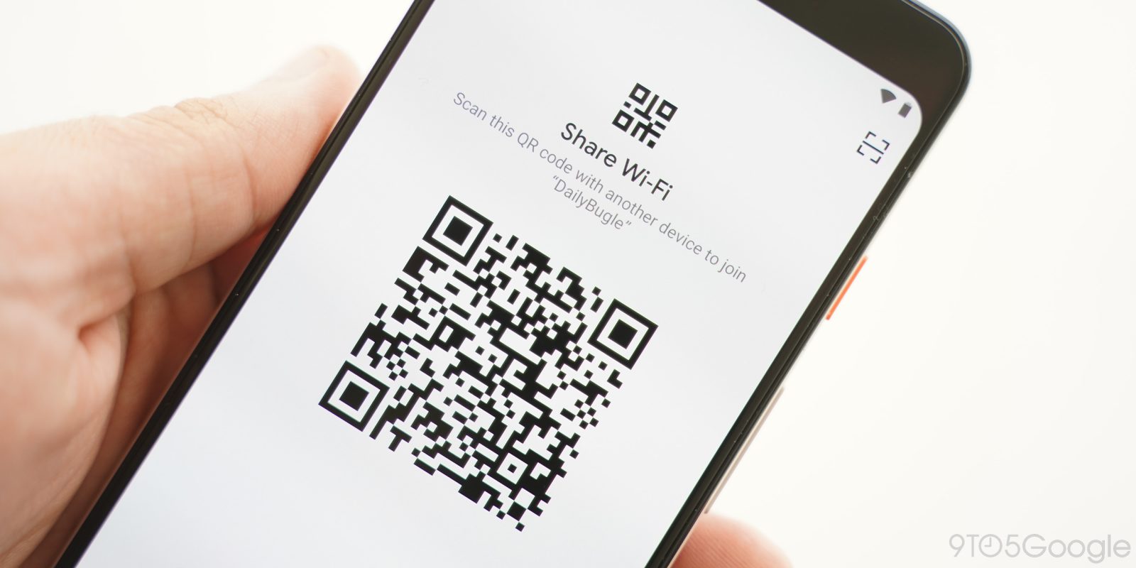 Share wi-fi password android
