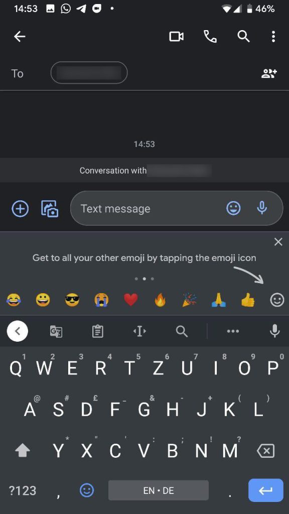 gboard emoji bar beta