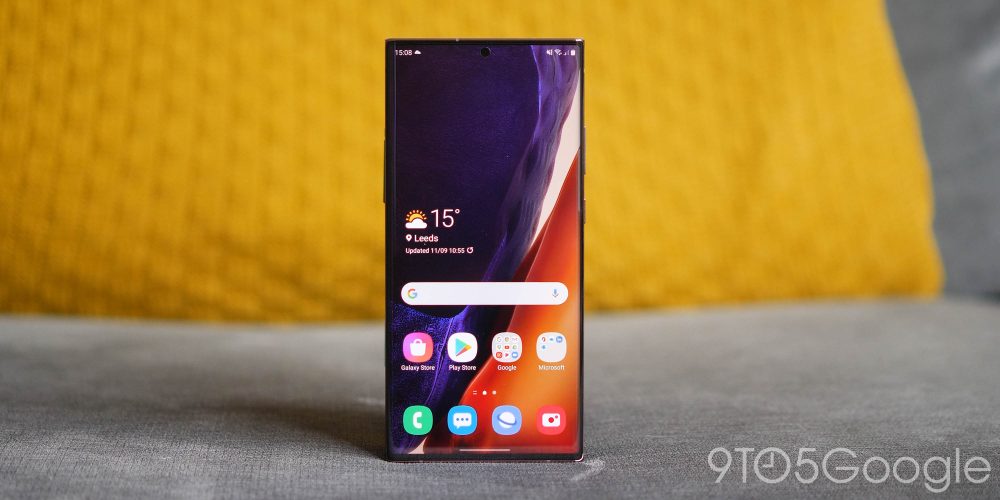 Galaxy Note 20 Ultra display