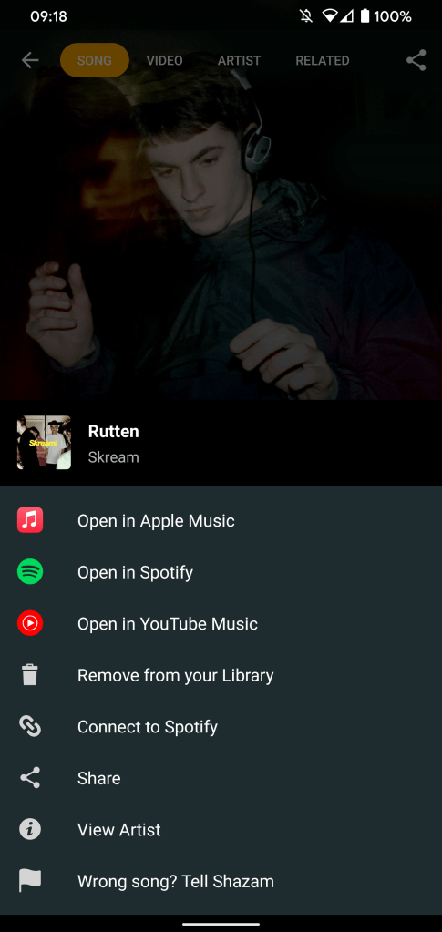 shazam youtube music