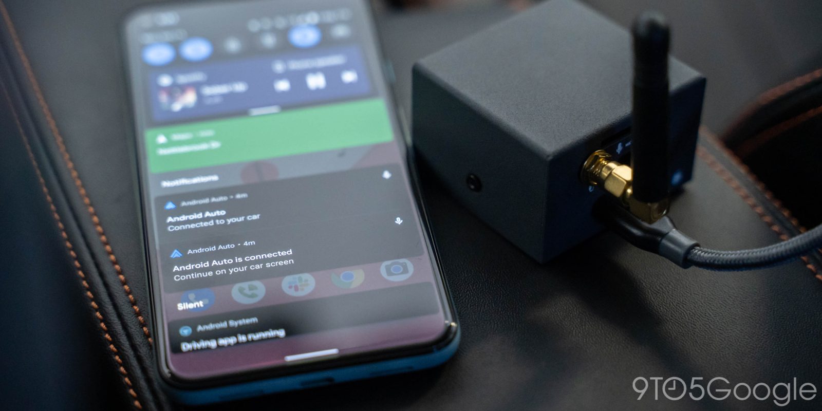 aawireless dongle android auto test