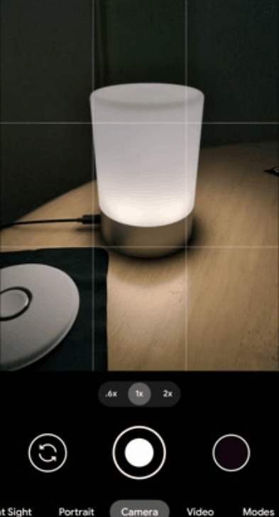 Pixel Google Camera zoom