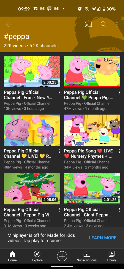 youtube hashtags