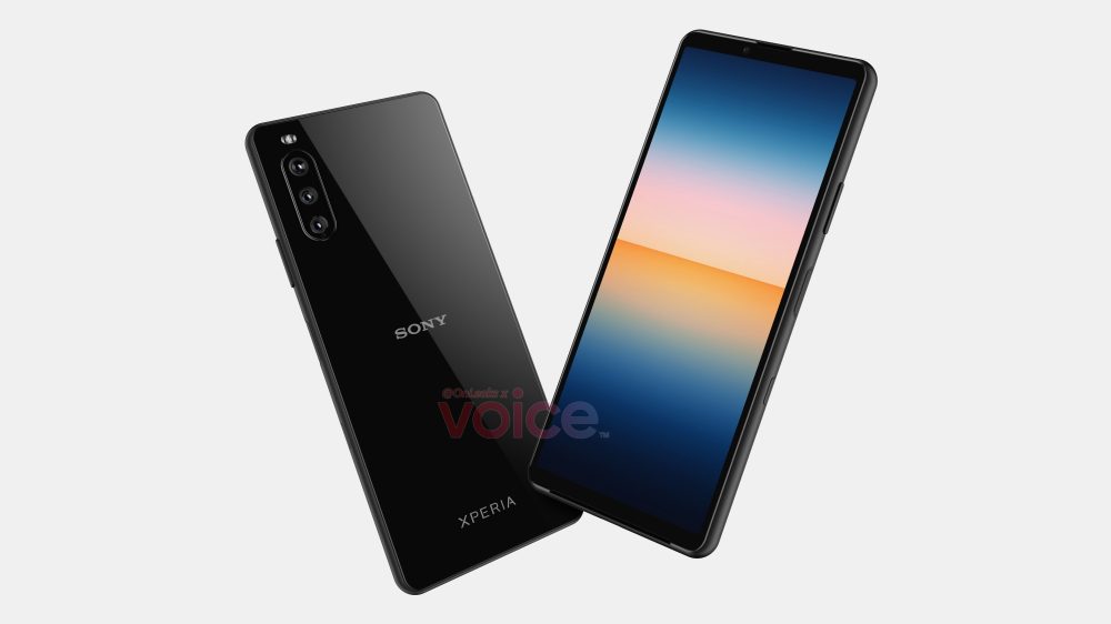 Sony Xperia 10 III renders