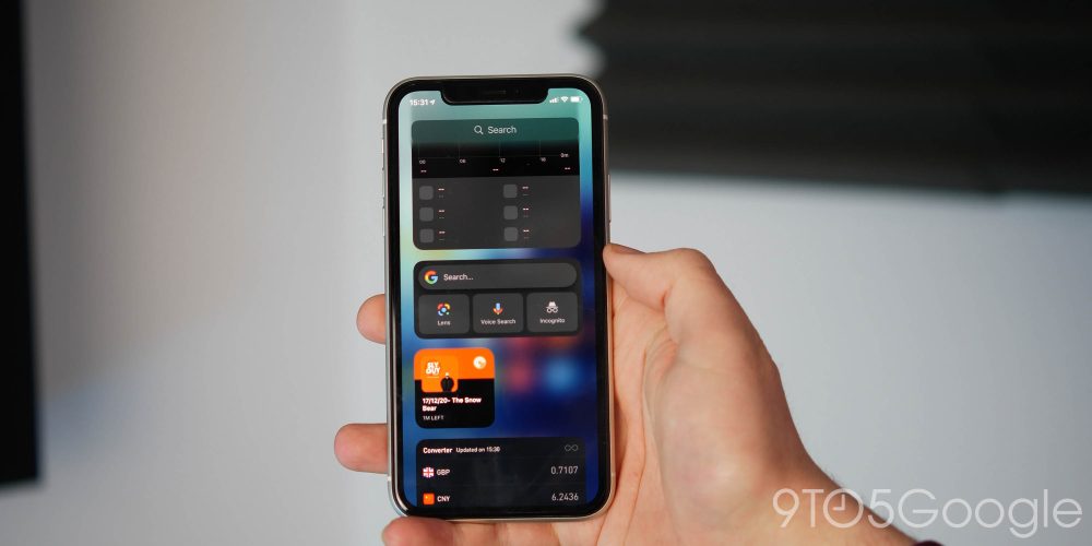 android 12 wish list - ios widget feed