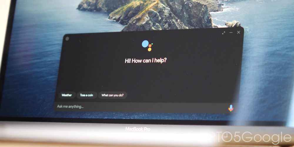 google assistant desktop