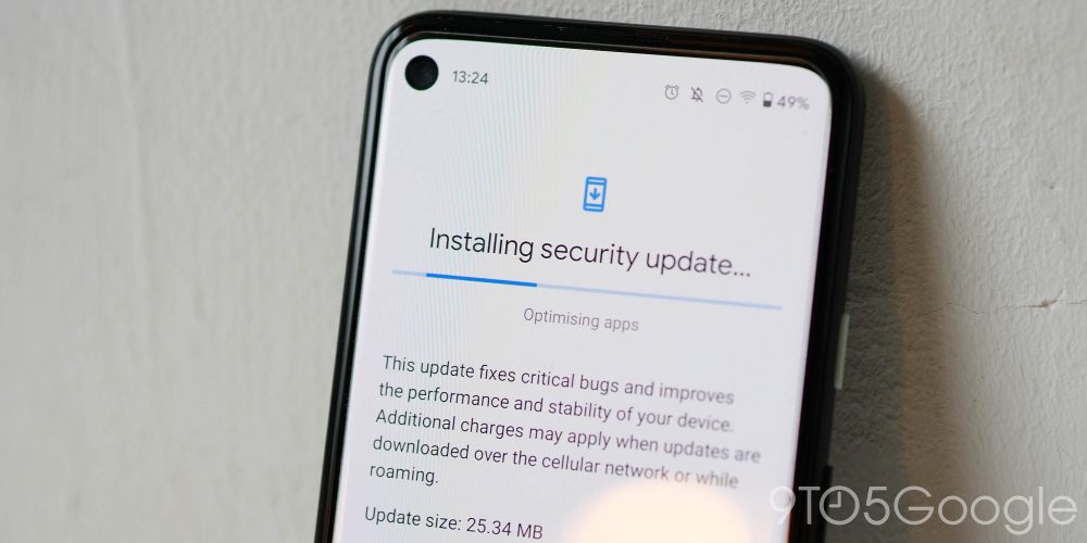 Pixel 4a software updates