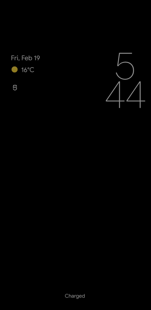 Android 12 lockscreen redesign always-on display