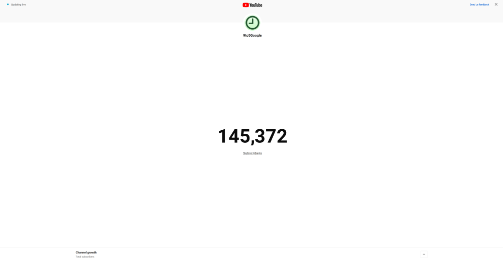 youtube subscriber count