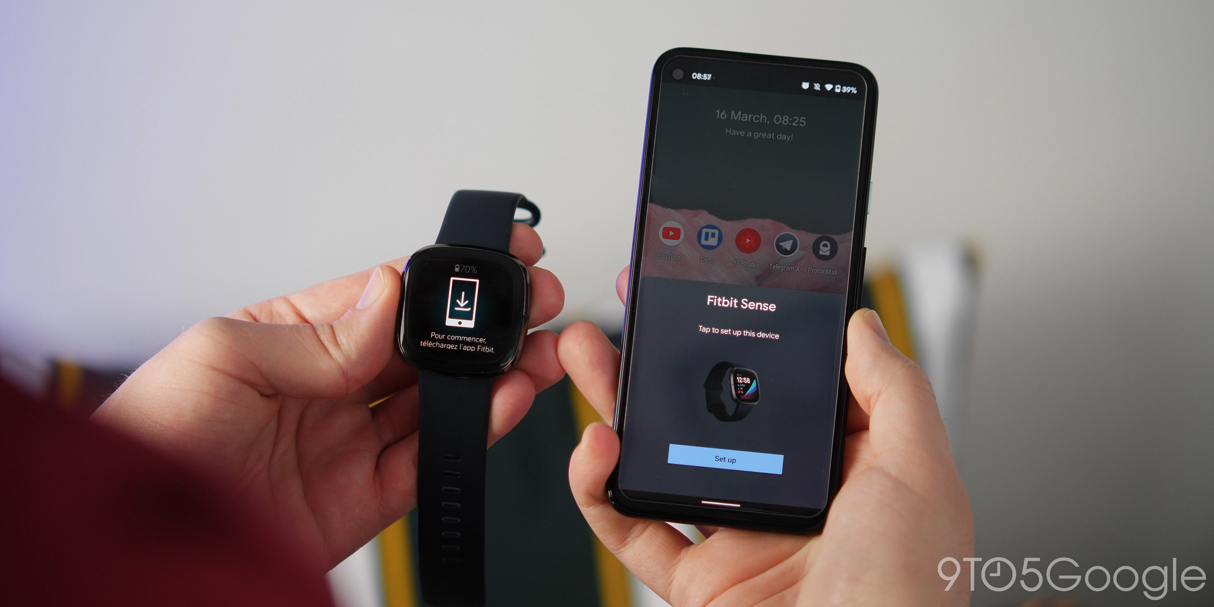 Android Fast Pair new UI with Fitbit