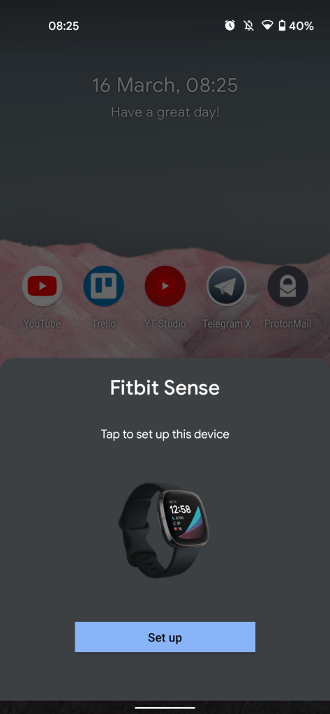 android fast pair UI