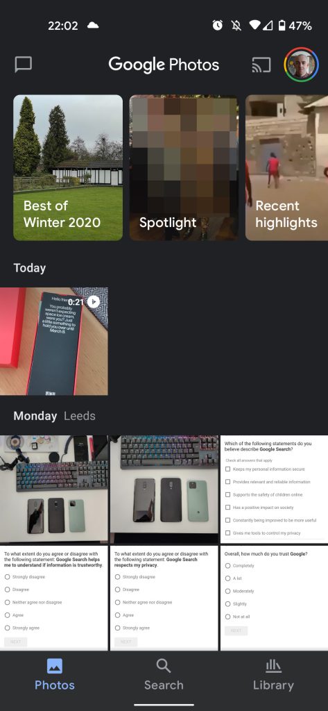 google photos best of winter 2020