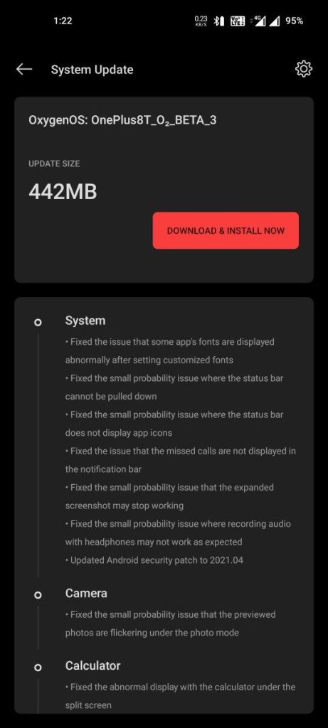 oxygenos open beta 9
