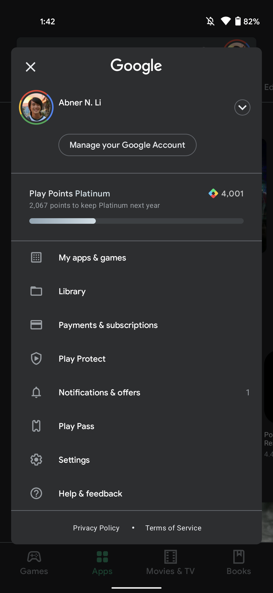 Google Play Store redesign