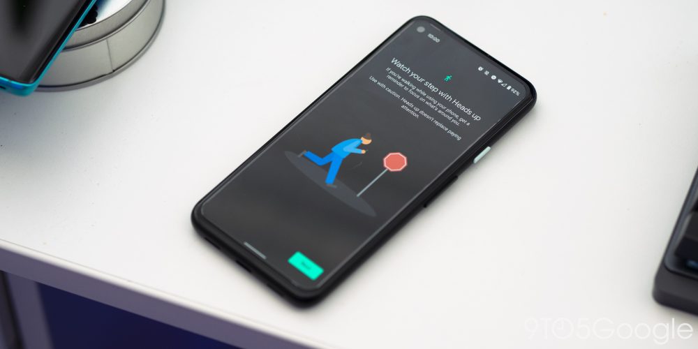 Heads up mode Digital Wellbeing Pixel 4a