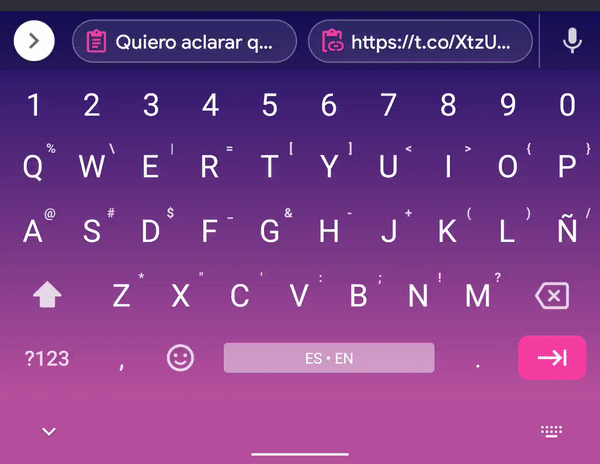 gboard scrolling clipboard suggestions