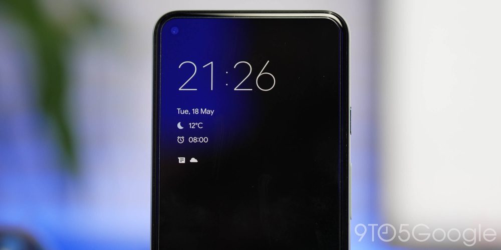 Android 12 Beta 1 - lockscreen UI changes