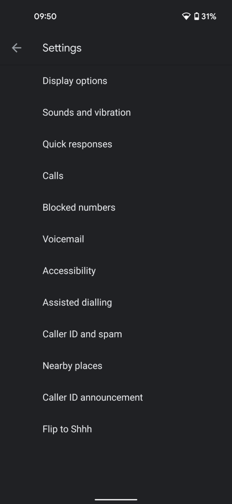 google phone caller id