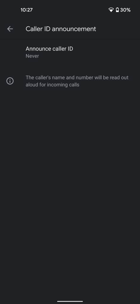 google phone caller id