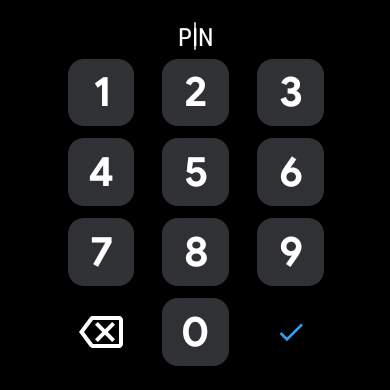 Wear OS PIN Gboard
