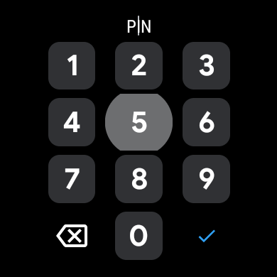 Wear OS PIN Gboard