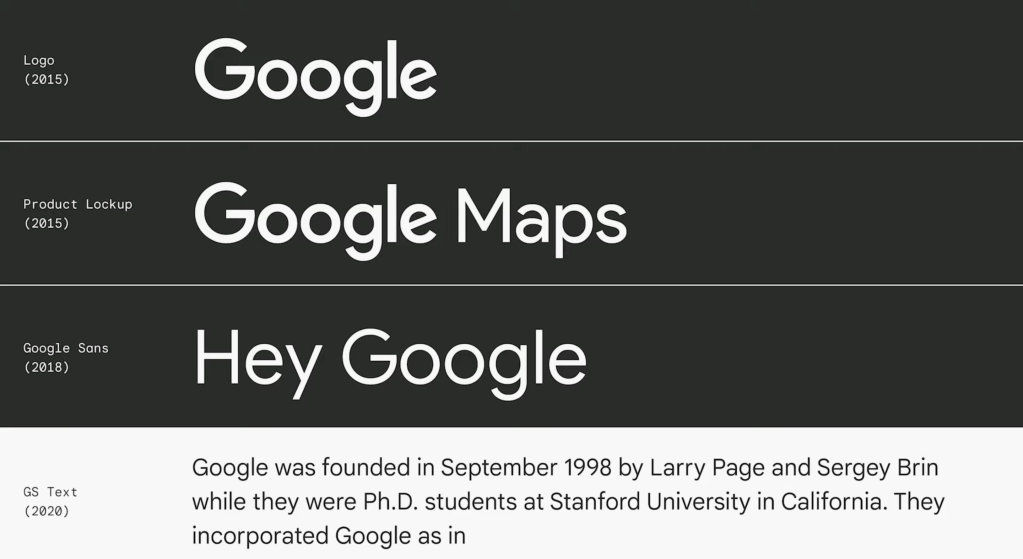 Google Sans Text