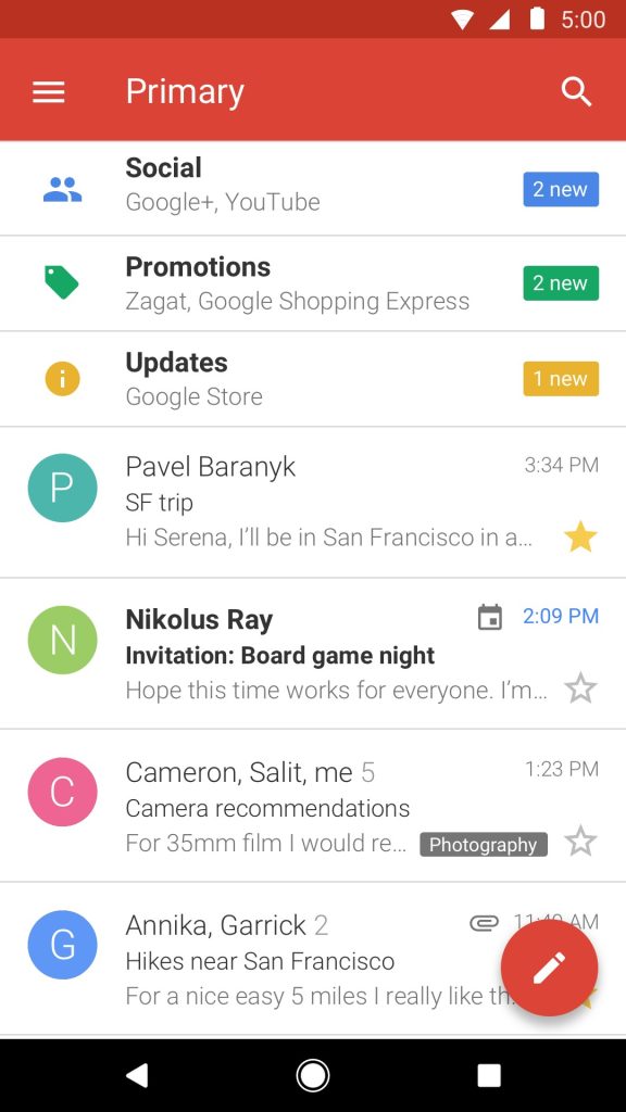 gmail go downloads