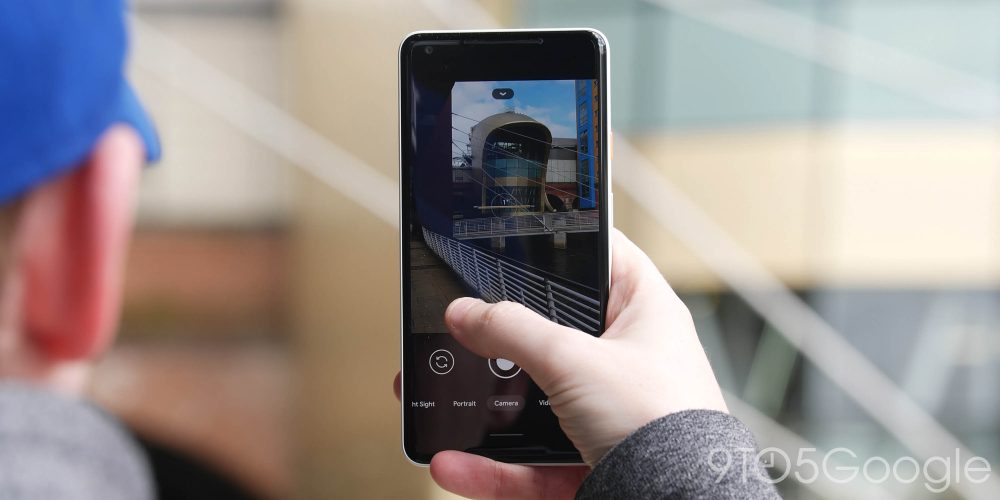 Google Pixel 2 XL camera UI
