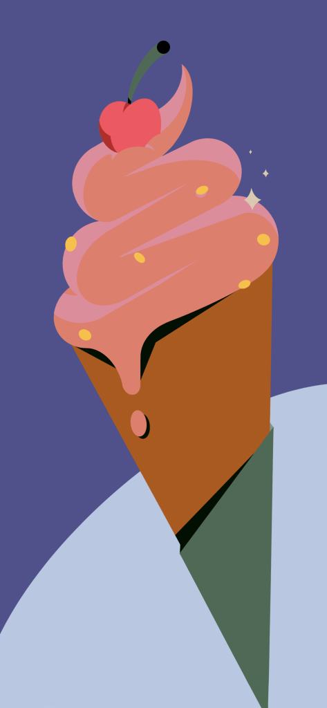 Pixel 6 Pro wallpaper "Cherry Cone"