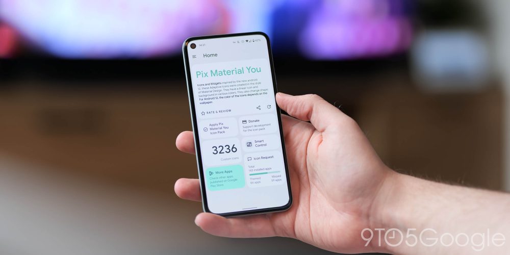 Pixel Material You Icons and Widgets - Material You supported apps